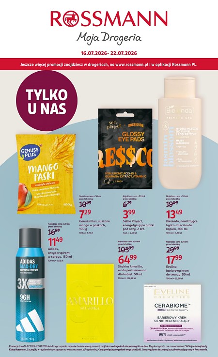 Gazetka Rossmann od 16 lipca 2026